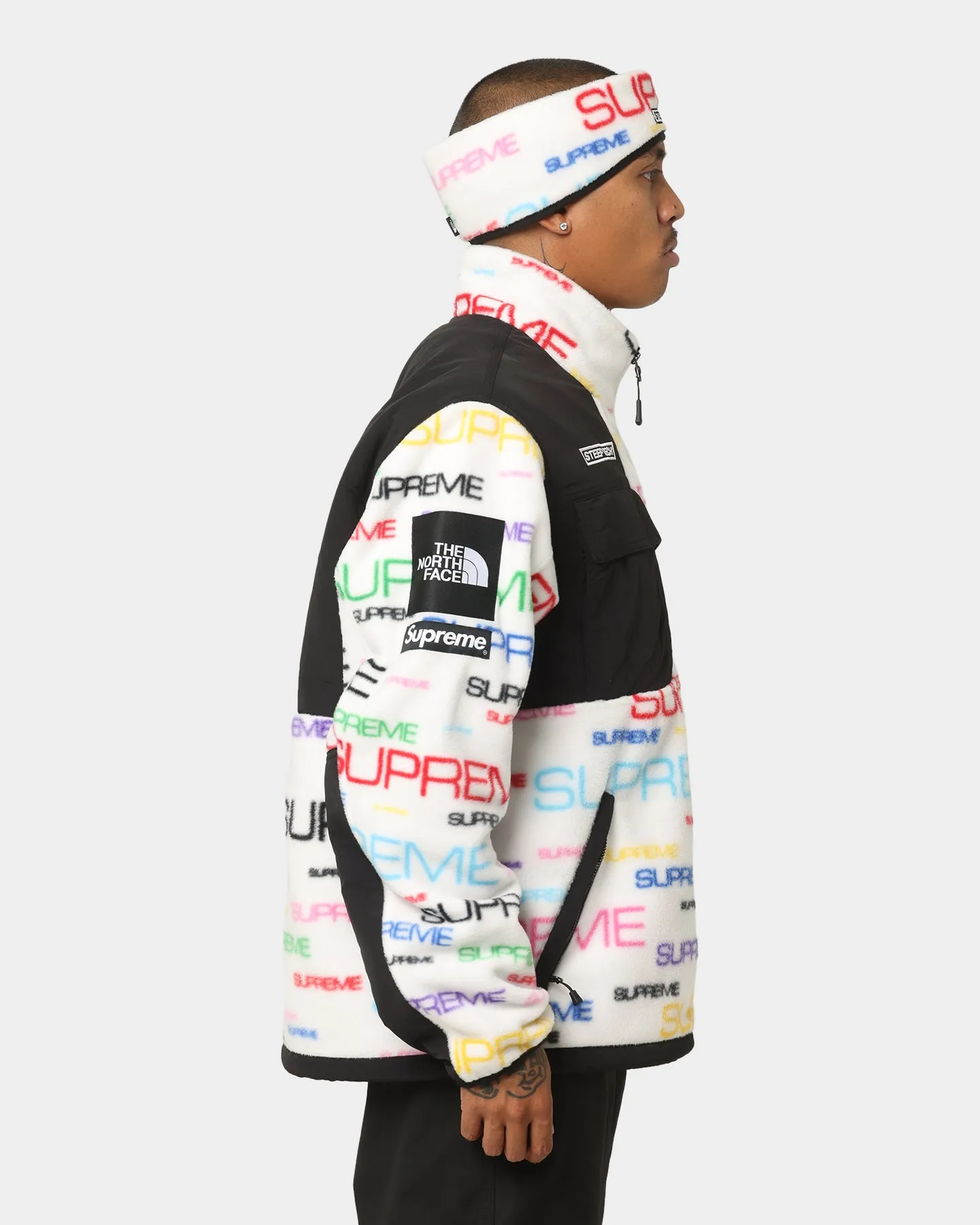 Supreme Supreme X The North Face Tech Fleece Jacket White