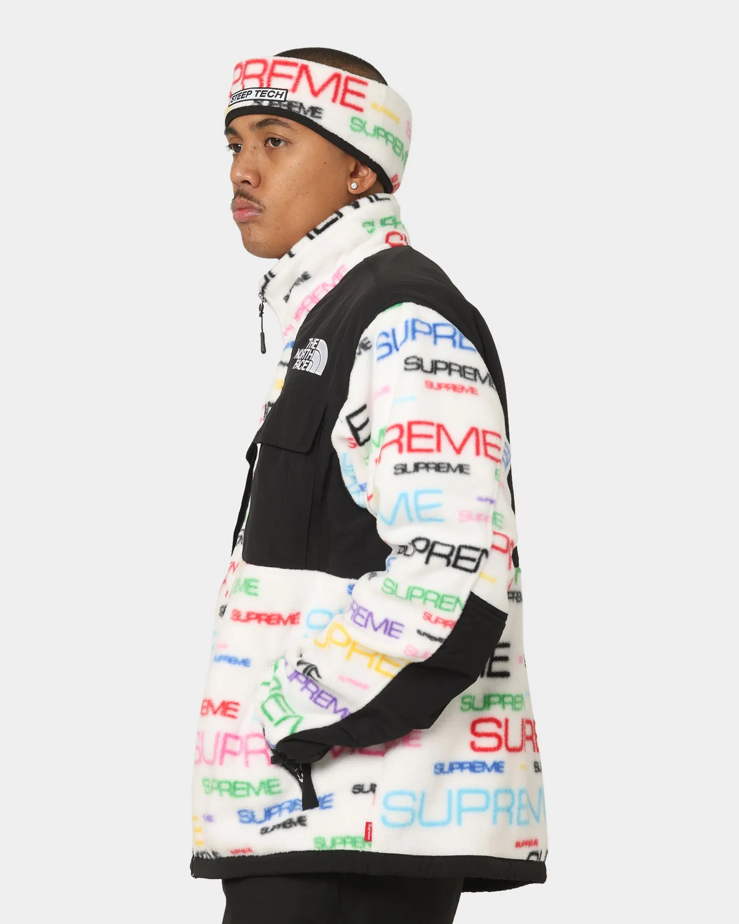 Supreme Supreme X The North Face Tech Fleece Jacket White