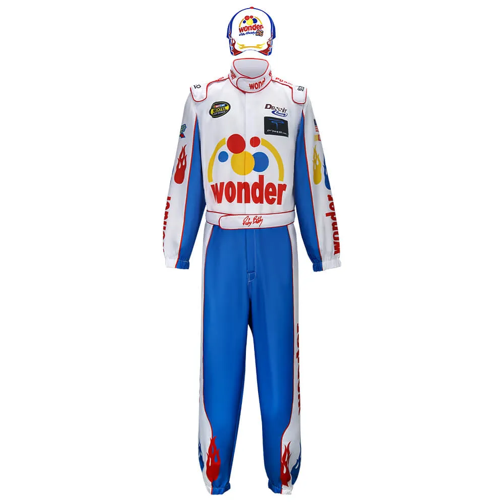 Talladega Nights The Ballad of Ricky Bobby Nascar Cosplay Costume Printed Style (Ready to Ship)