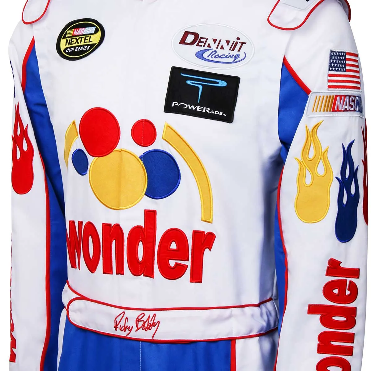 Talladega Nights The Ballad of Ricky Bobby Nascar Cosplay Costume(Ready to Ship)