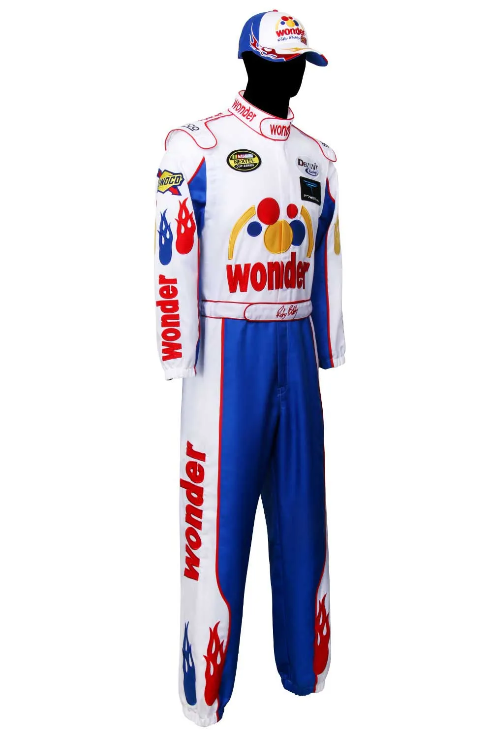 Talladega Nights The Ballad of Ricky Bobby Nascar Cosplay Costume(Ready to Ship)