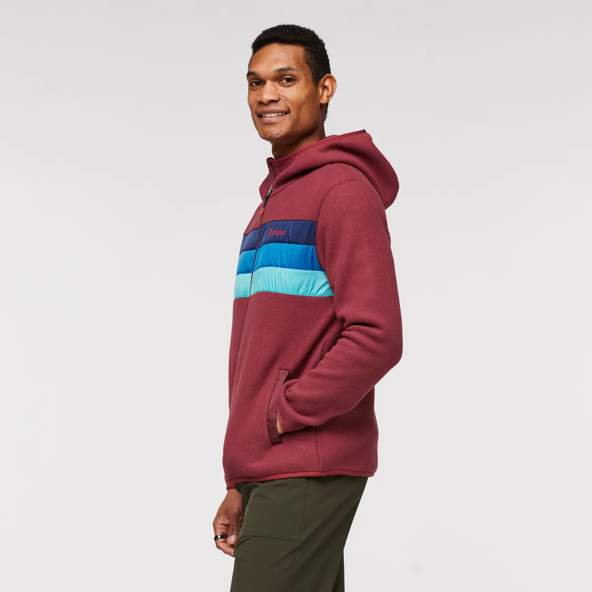 Teca Fleece Hooded Full-Zip Jacket - Men's