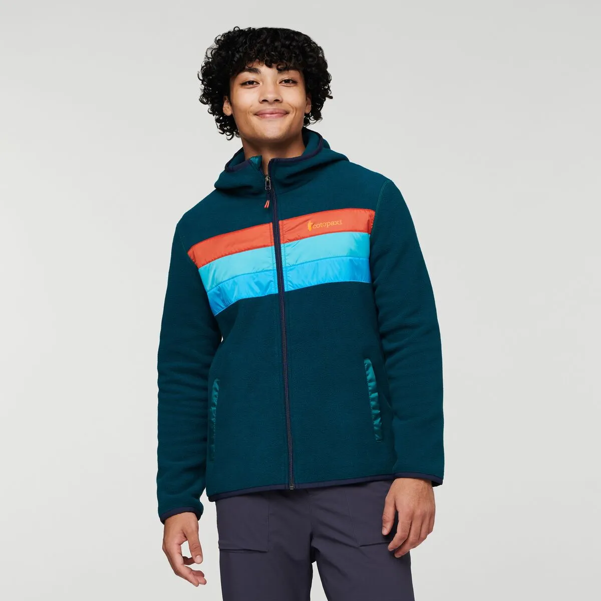 Teca Fleece Hooded Full-Zip Jacket - Men's