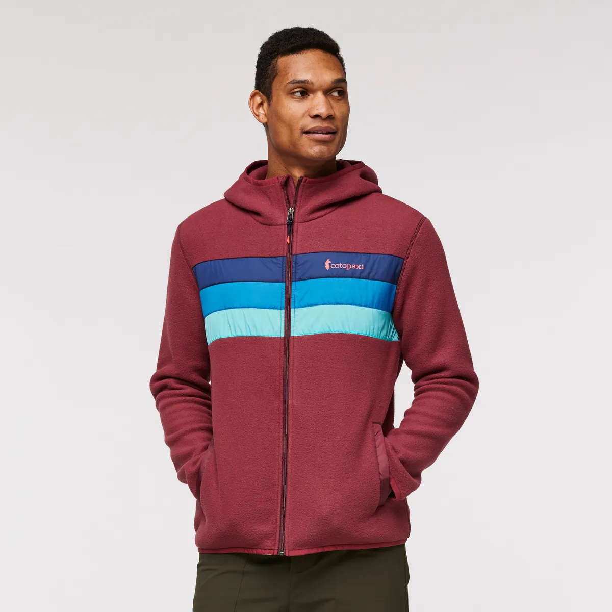 Teca Fleece Hooded Full-Zip Jacket - Men's