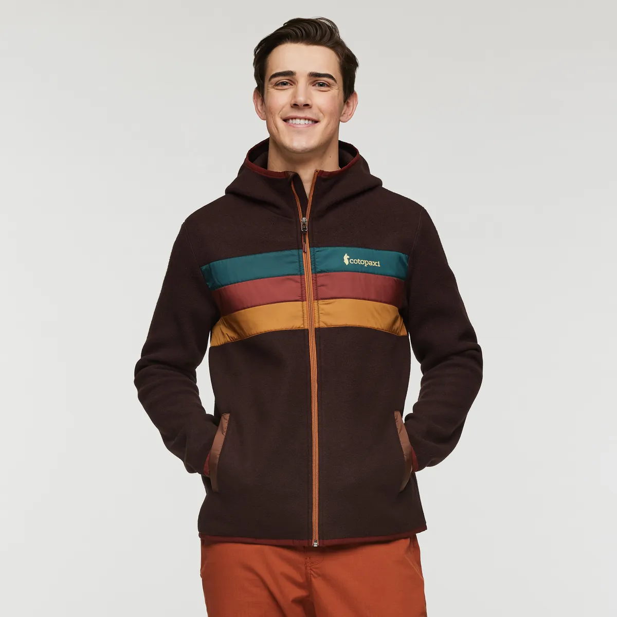 Teca Fleece Hooded Full-Zip Jacket - Men's