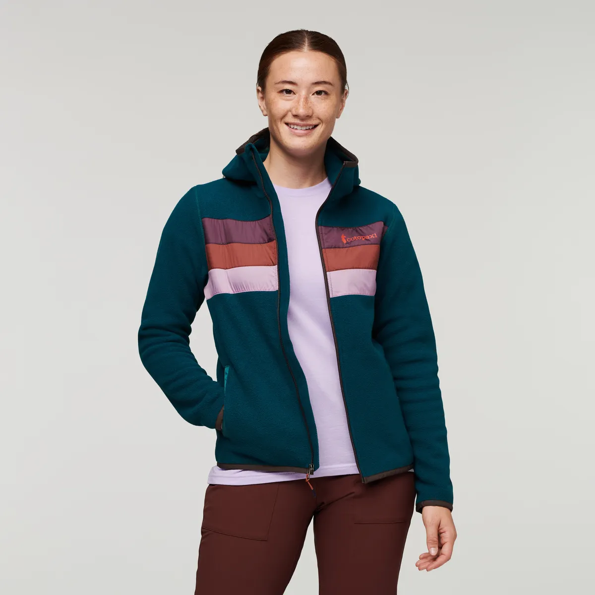 Teca Fleece Hooded Full-Zip Jacket - Women's