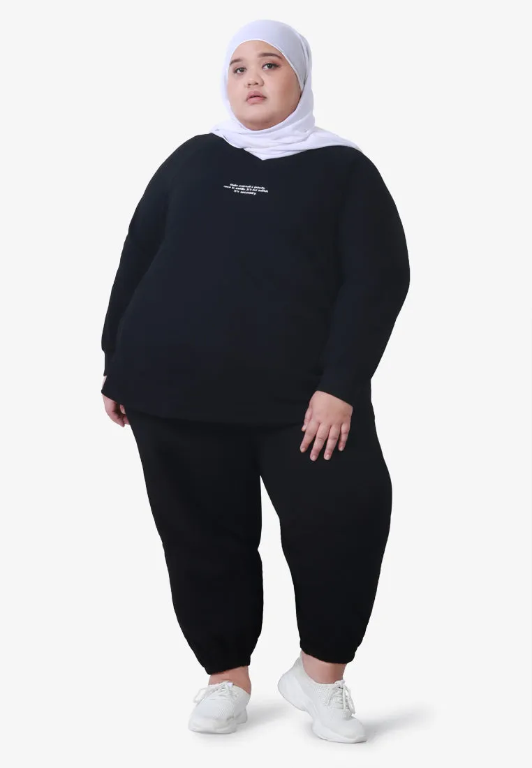 Tera Premium Staycation Jumper - Black