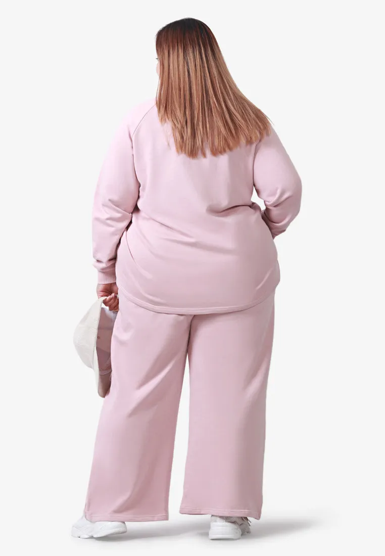 Tera Premium Staycation Jumper - Light Pink