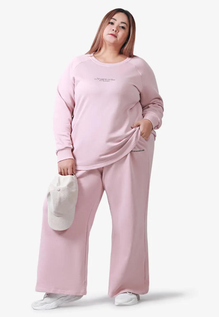 Tera Premium Staycation Jumper - Light Pink