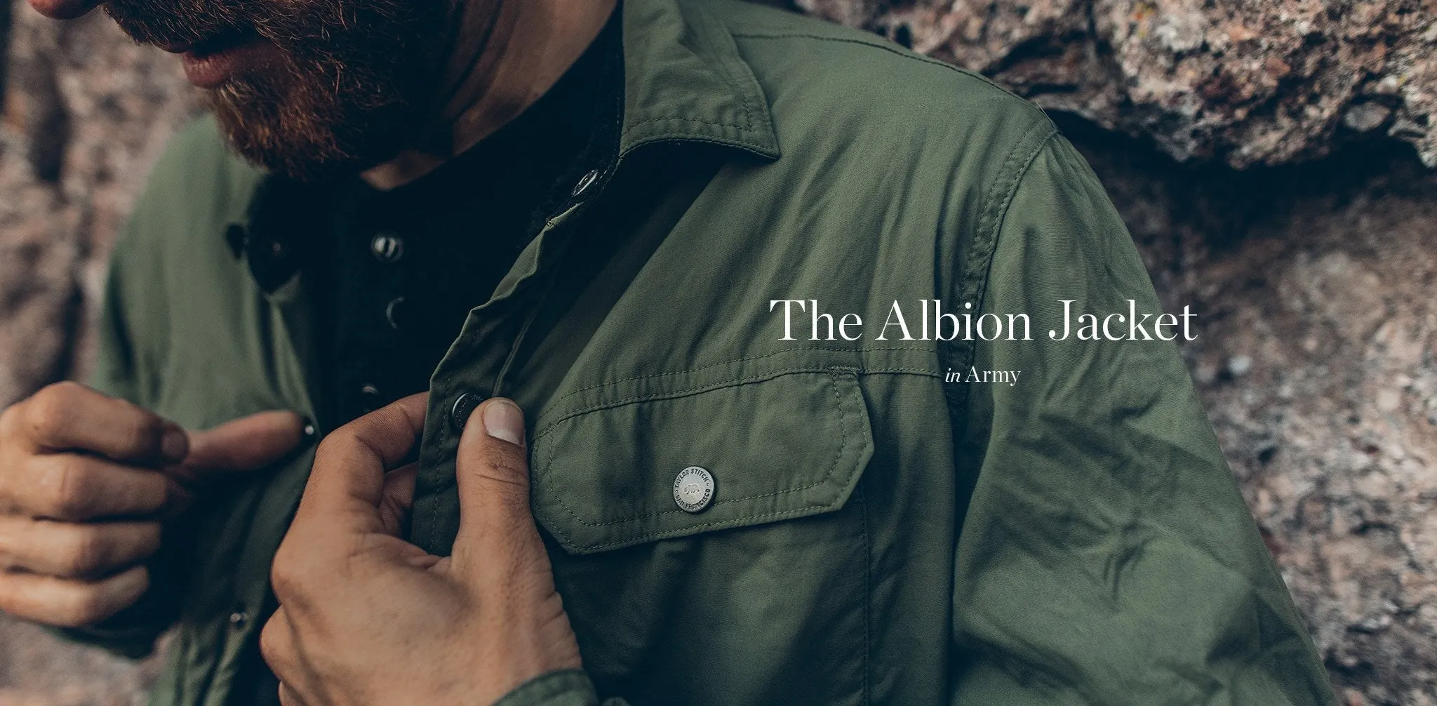 The Albion Jacket in Army