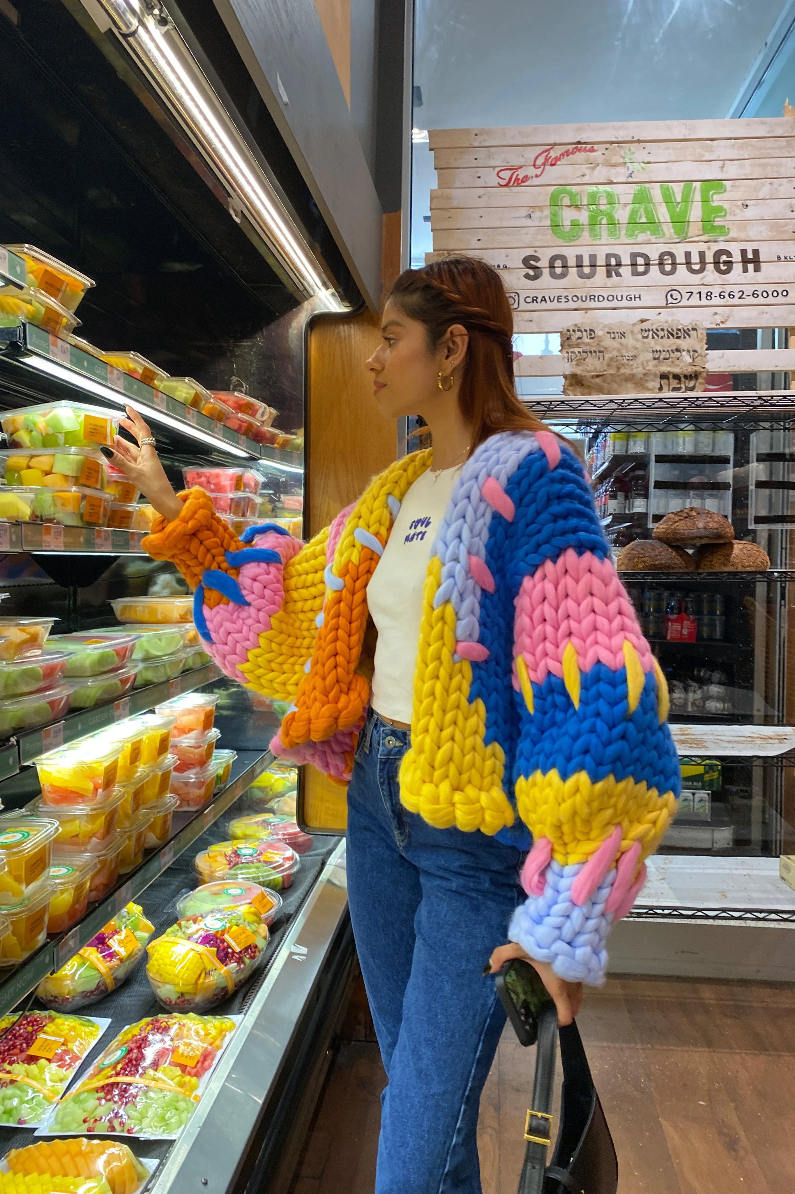 The Colourful Colossal Knit Cardigan