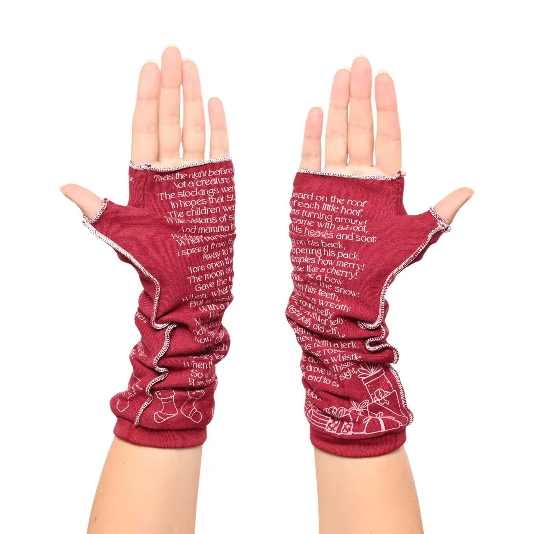 The Night Before Christmas Writing Gloves