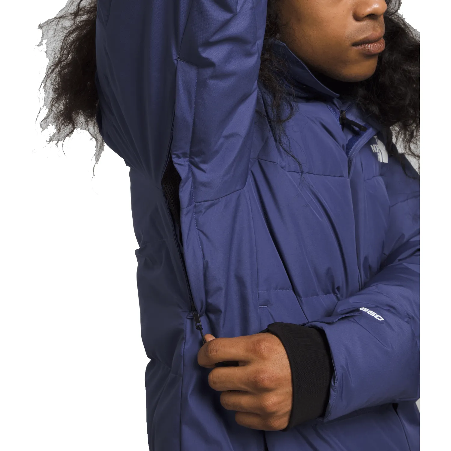 The North Face Men's Corefire Down Windstopper Jacket 2024 Cave Blue