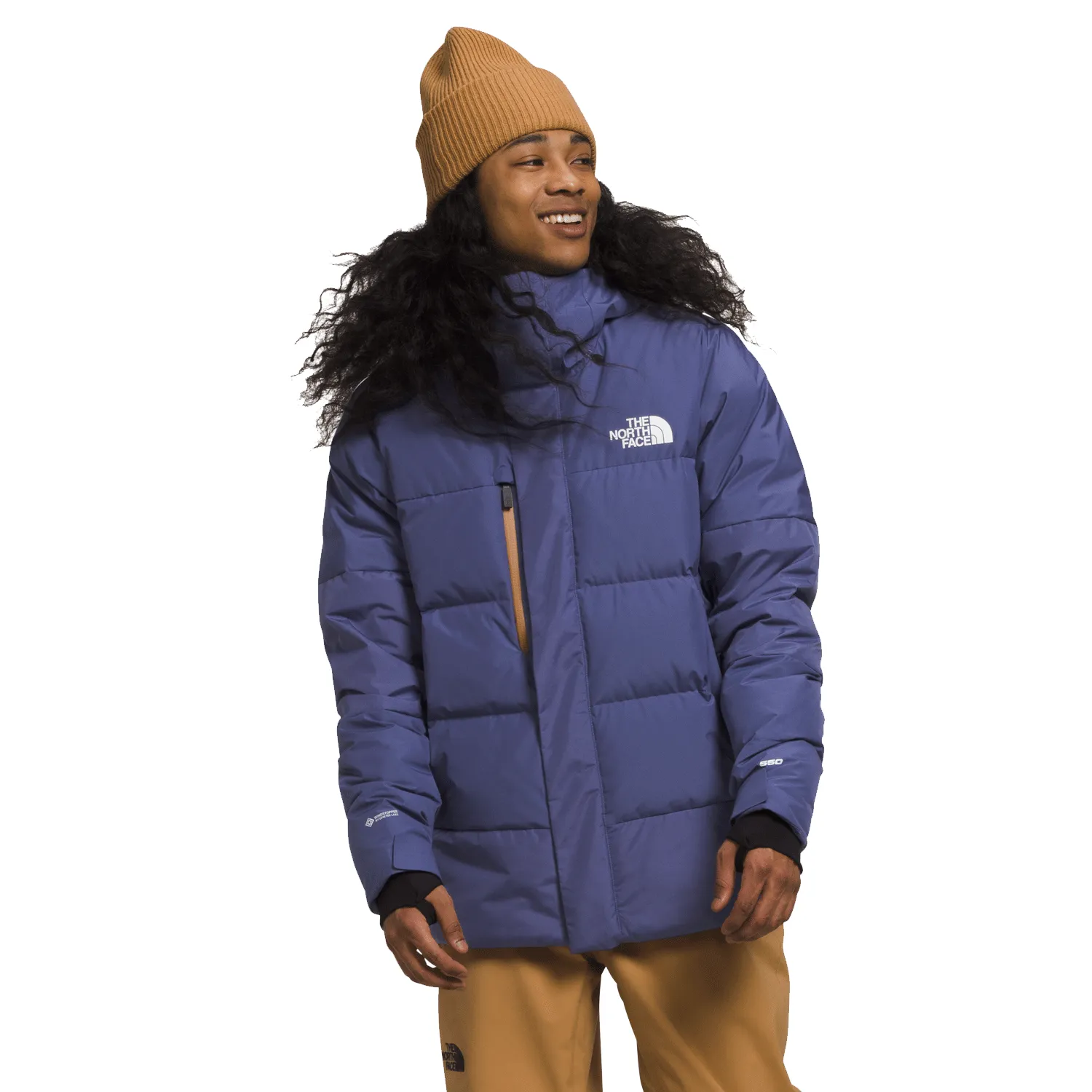 The North Face Men's Corefire Down Windstopper Jacket 2024 Cave Blue