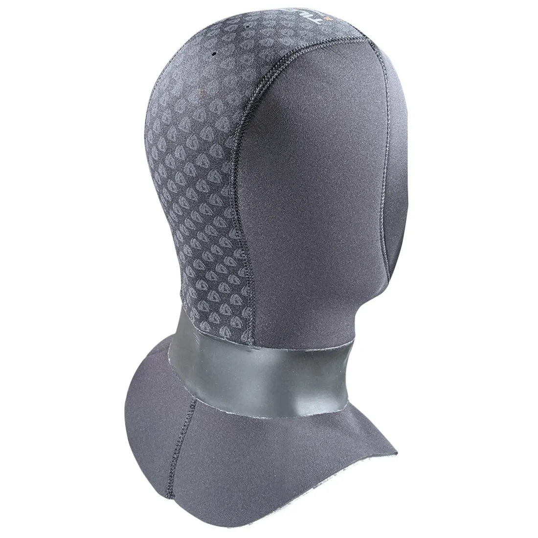 Tilos 5/3mm Thermoflare Scuba Diving Hood w/ Vent Black