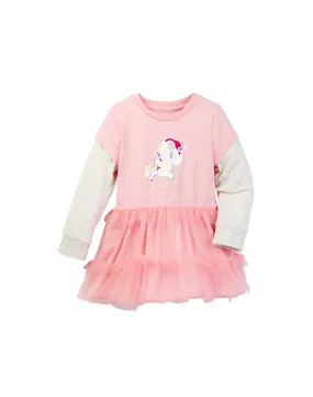 tokidoki Bambino Unicorno Tulle Ruffle Layered Dress