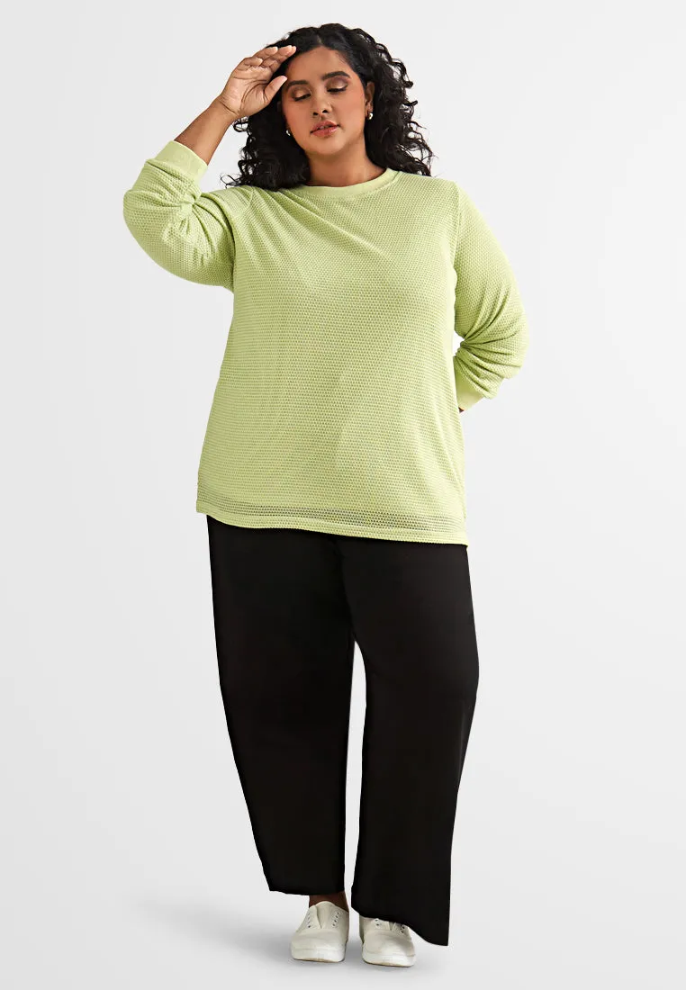 Toria Long Sleeve Knit Jumper Top