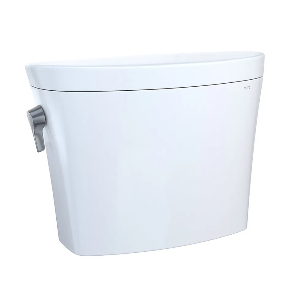 TOTO ST448EMNA#01 Aquia IV Arc Dual Flush Toilet Tank Only with WASHLET  Auto Flush Compatibility, Cotton White