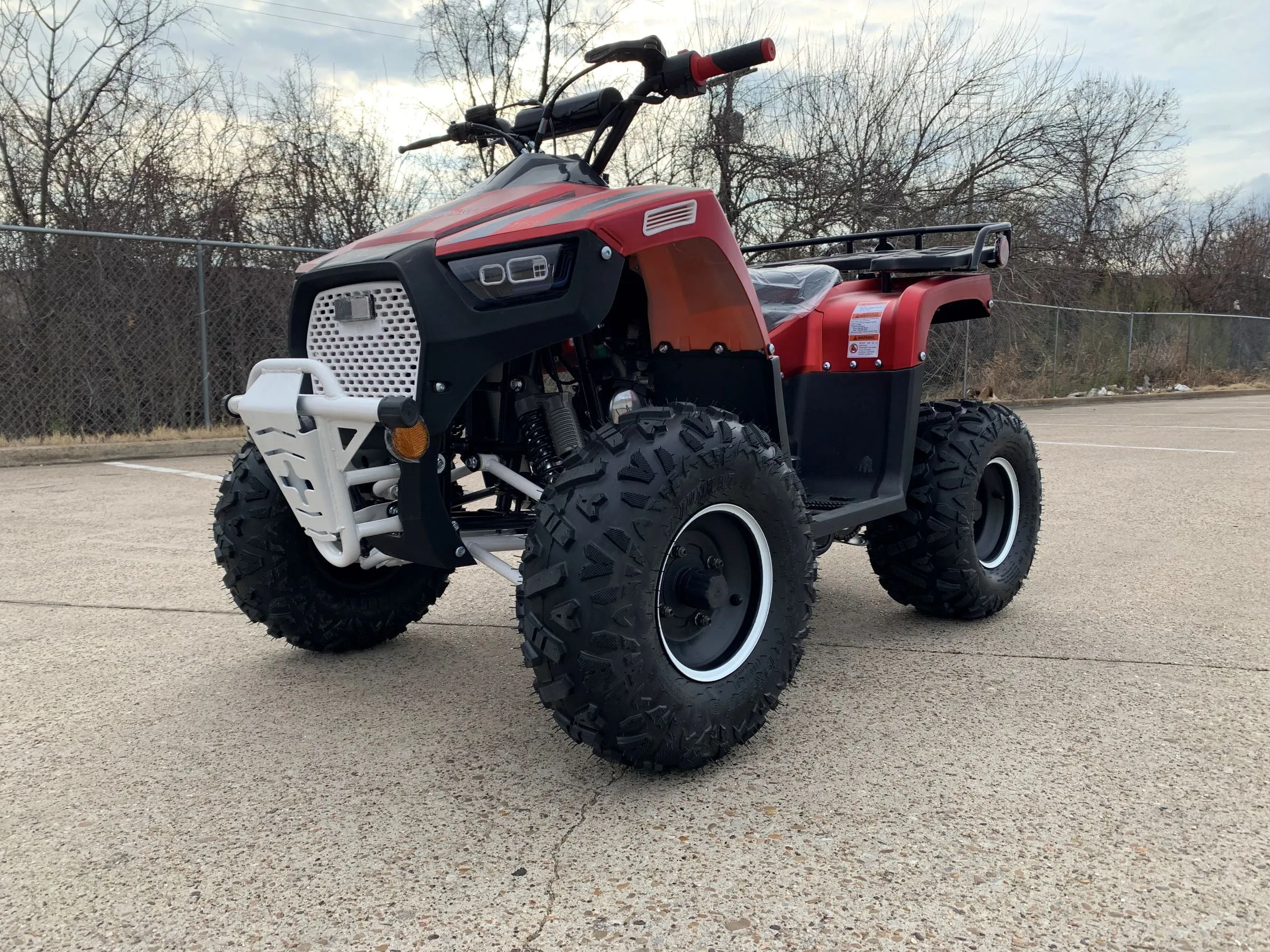 Trailmaster ATV XD 125UF, Utility style Mid Size Youth ATV, with electric start, Automatic with Revese