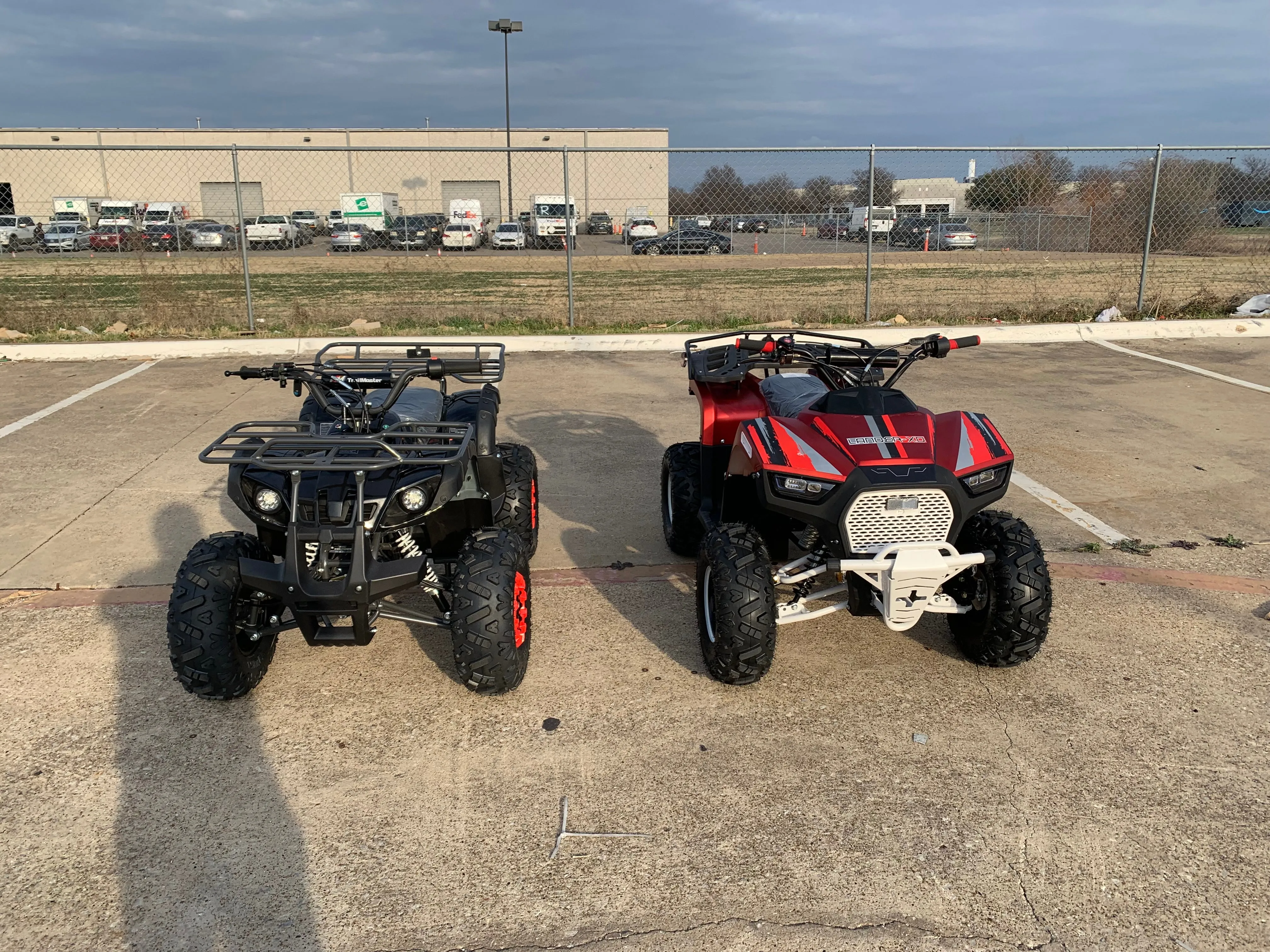 Trailmaster ATV XD 125UF, Utility style Mid Size Youth ATV, with electric start, Automatic with Revese