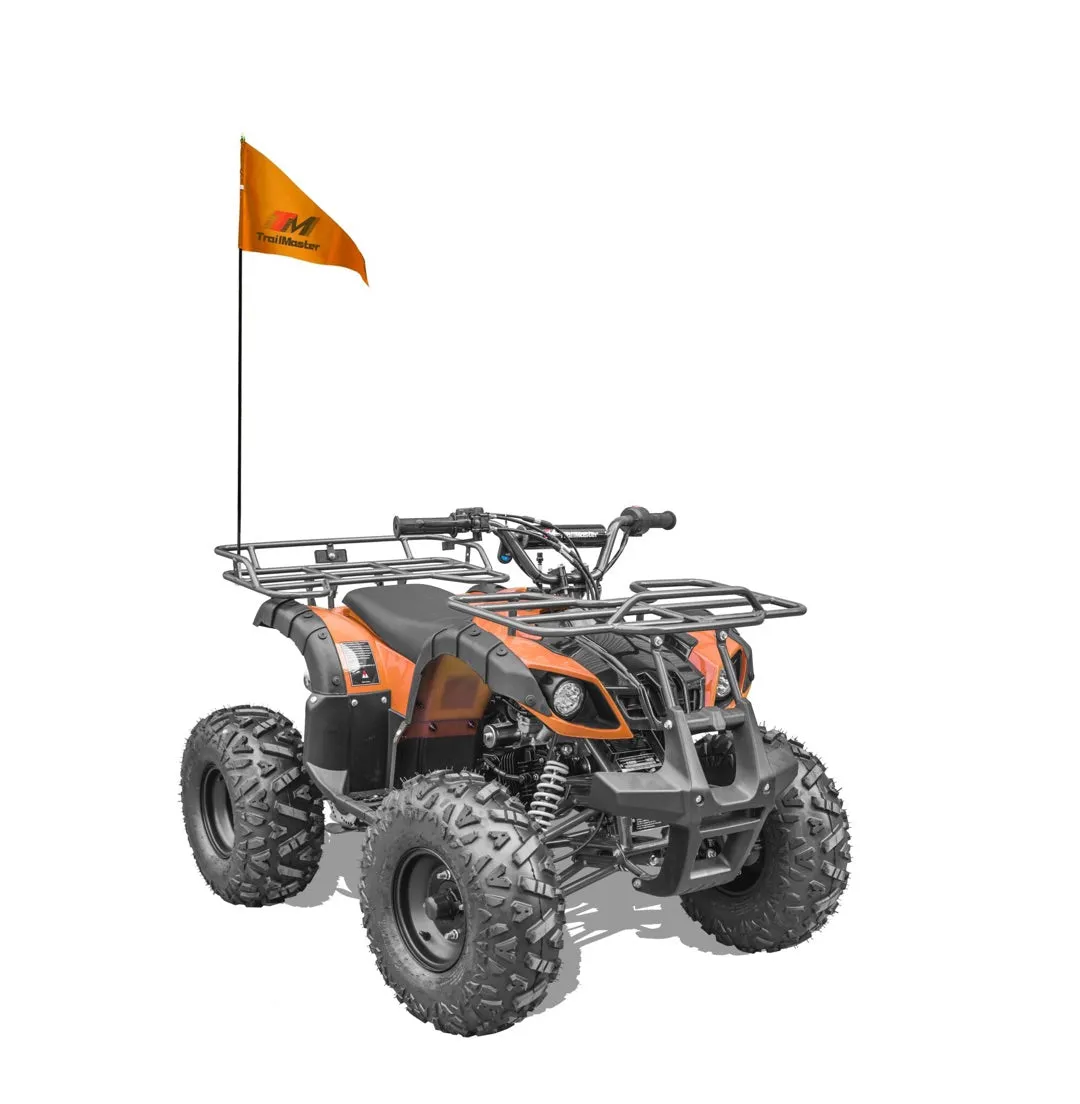 TrailMaster T125U Rancher ATV, 125cc, Automatic Transmission with Reverse, 19-Inch Tires, 8-Inch Rims