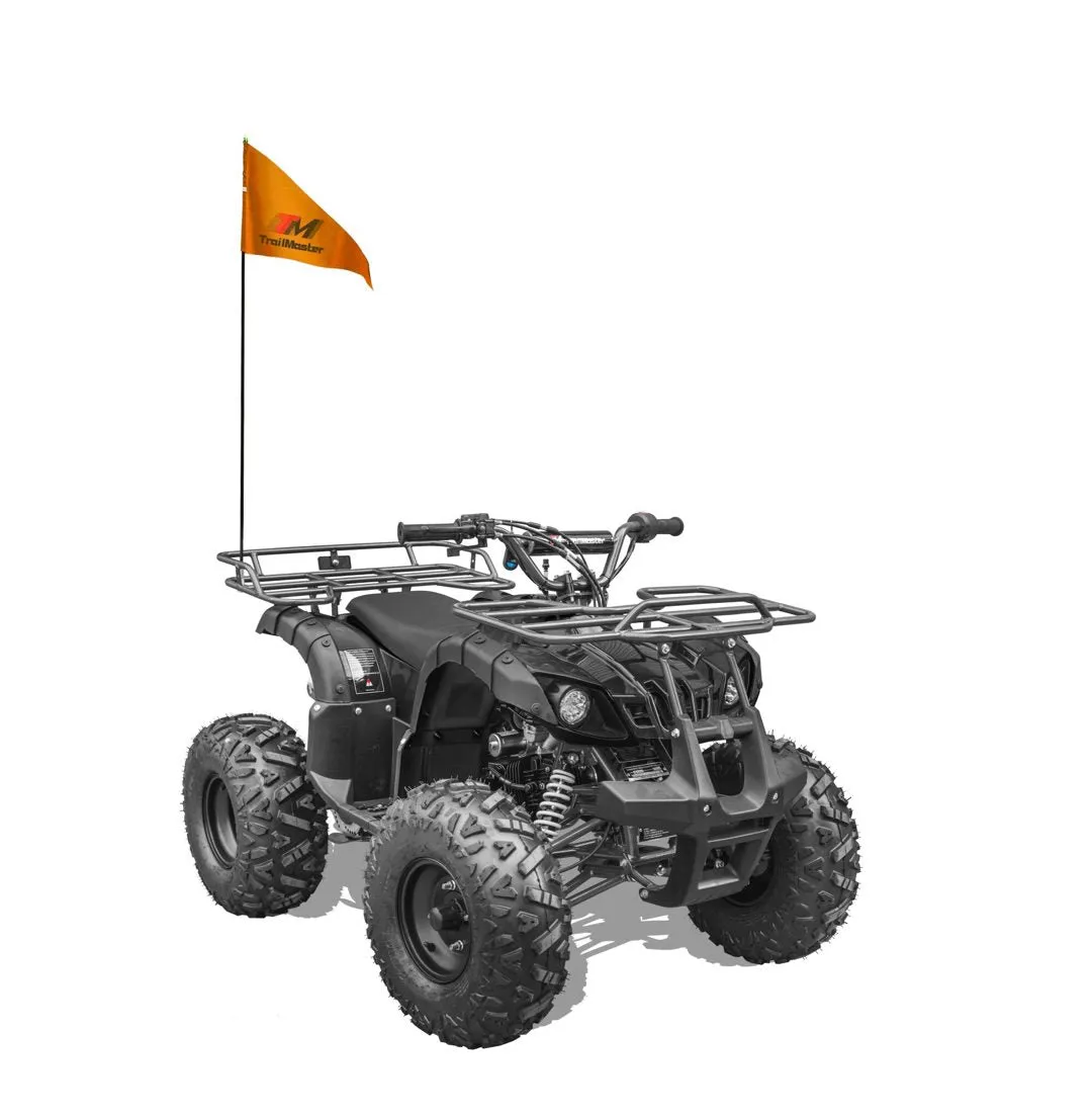 TrailMaster T125U Rancher ATV, 125cc, Automatic Transmission with Reverse, 19-Inch Tires, 8-Inch Rims