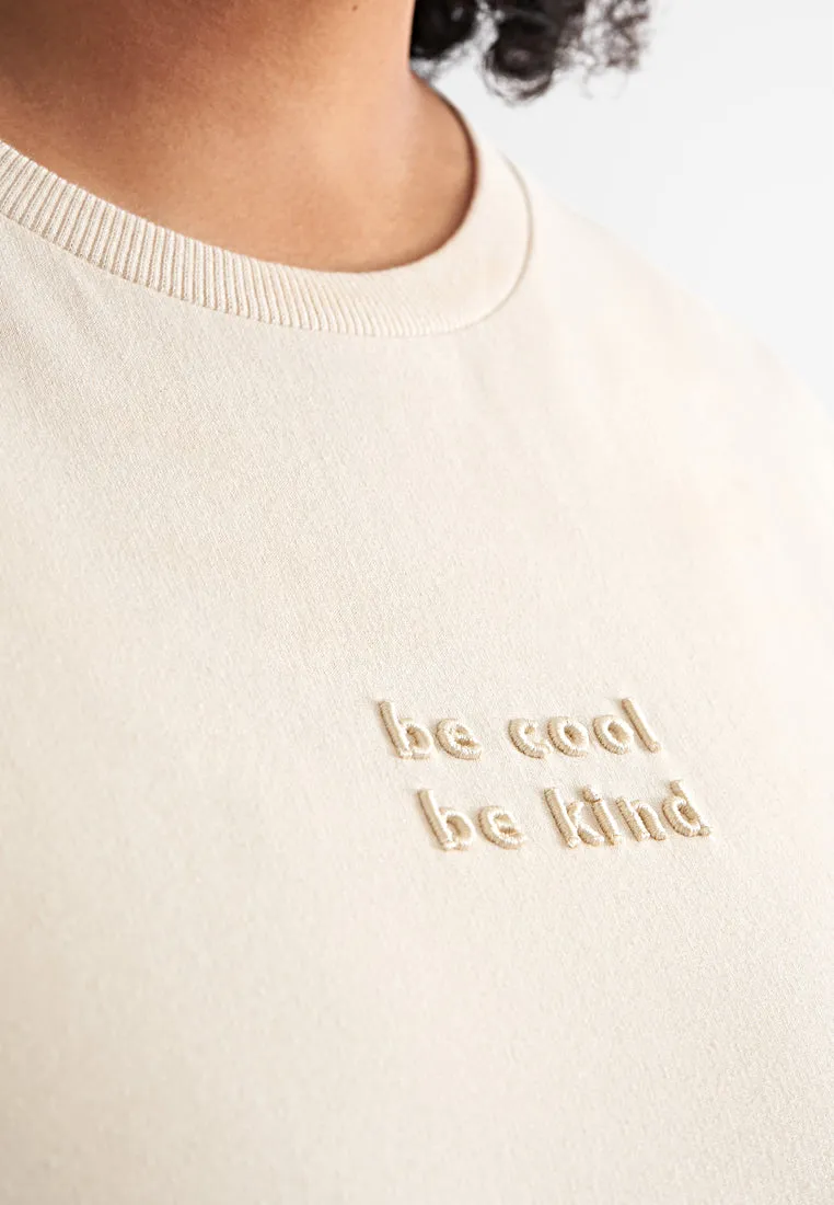 Trista Be Cool Be Kind Terry Jumper