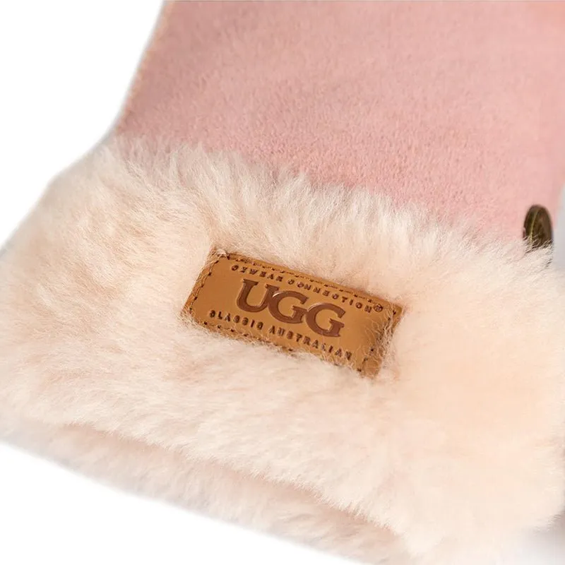 UGG Fluff Fingerless Gloves