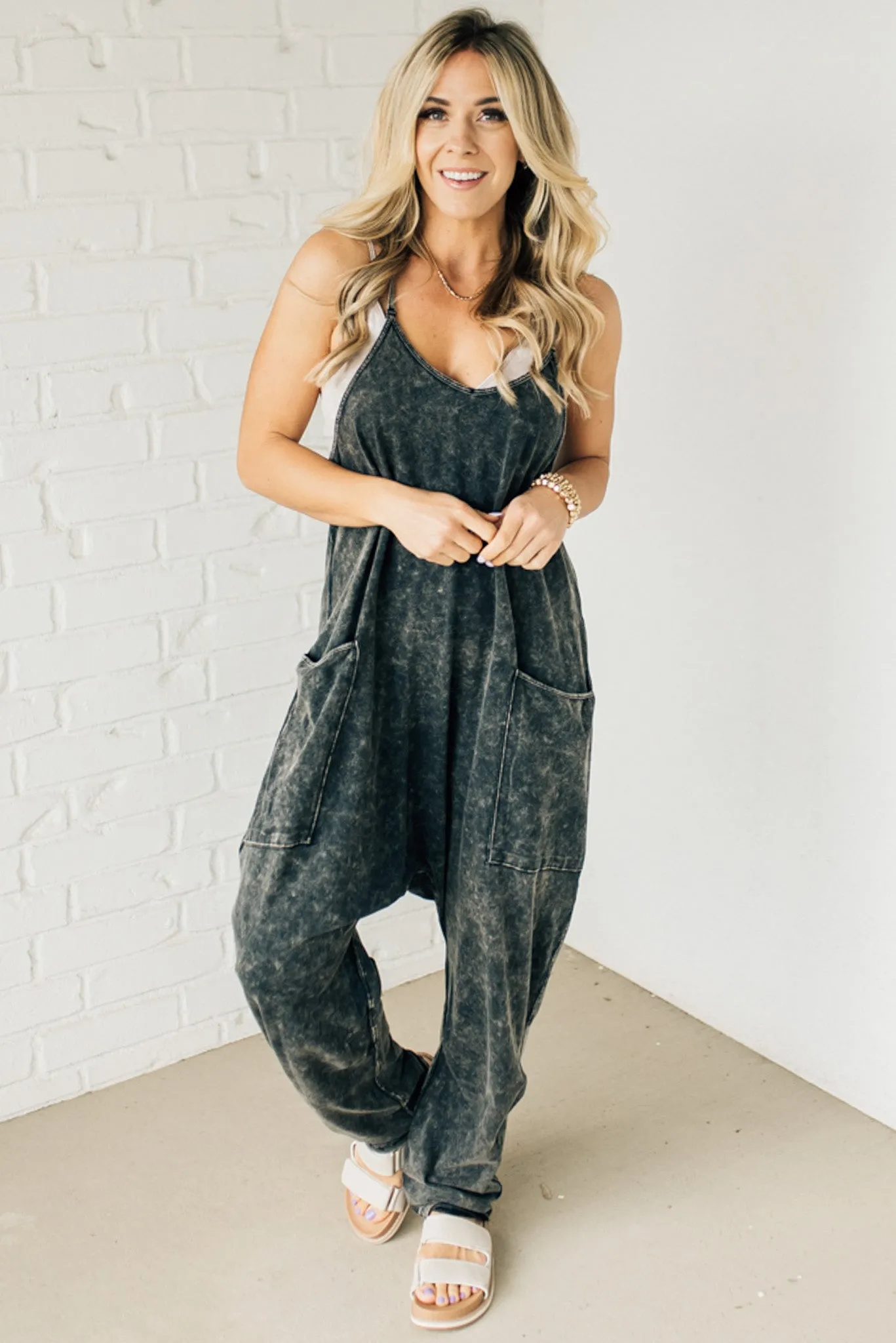 Urban Mineral Wash Jumpsuit