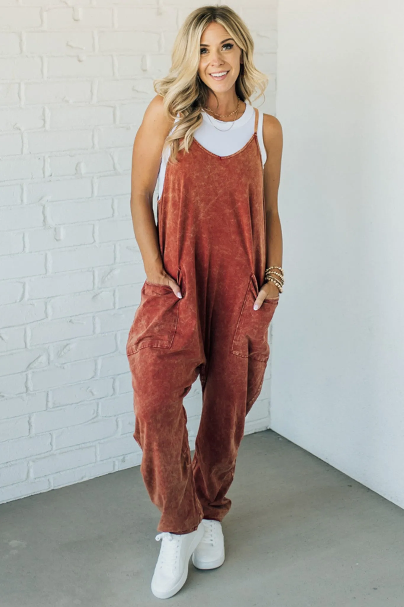 Urban Mineral Wash Jumpsuit