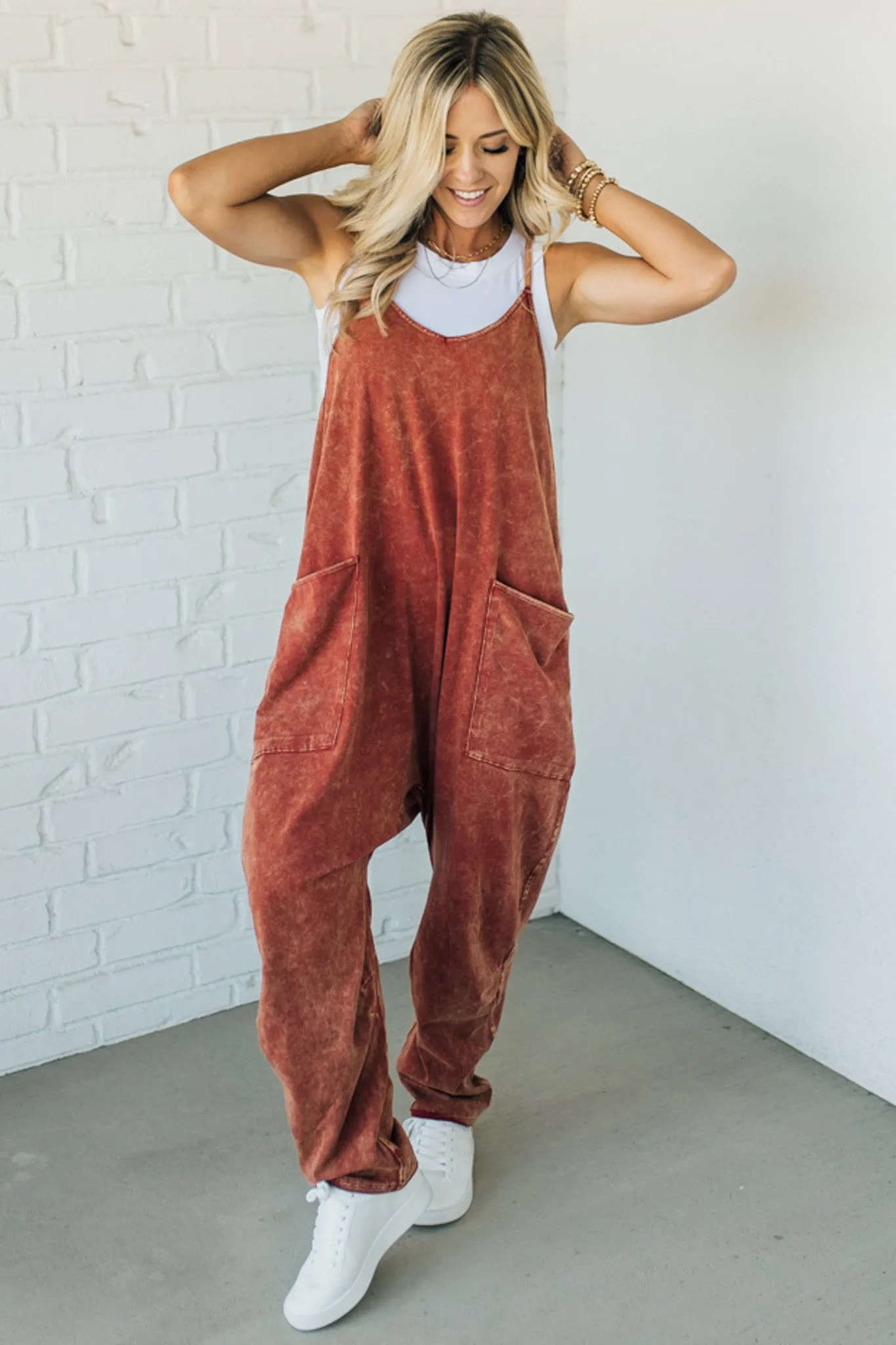 Urban Mineral Wash Jumpsuit