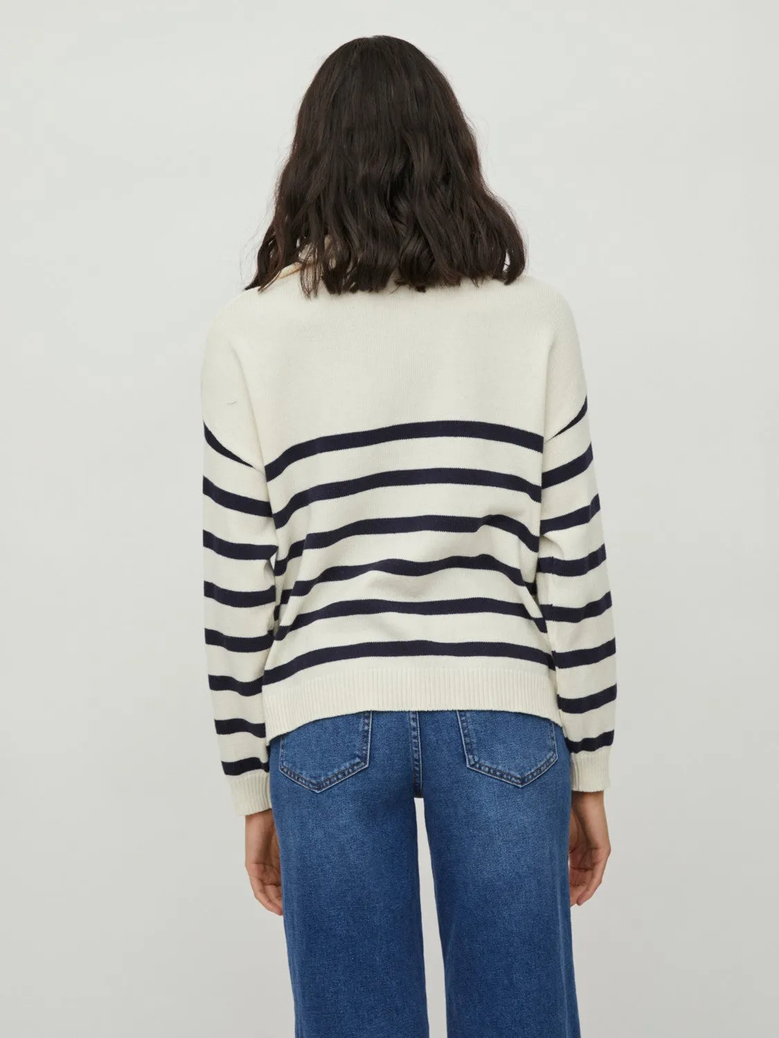 Visuza Knit Jumper (Navy)