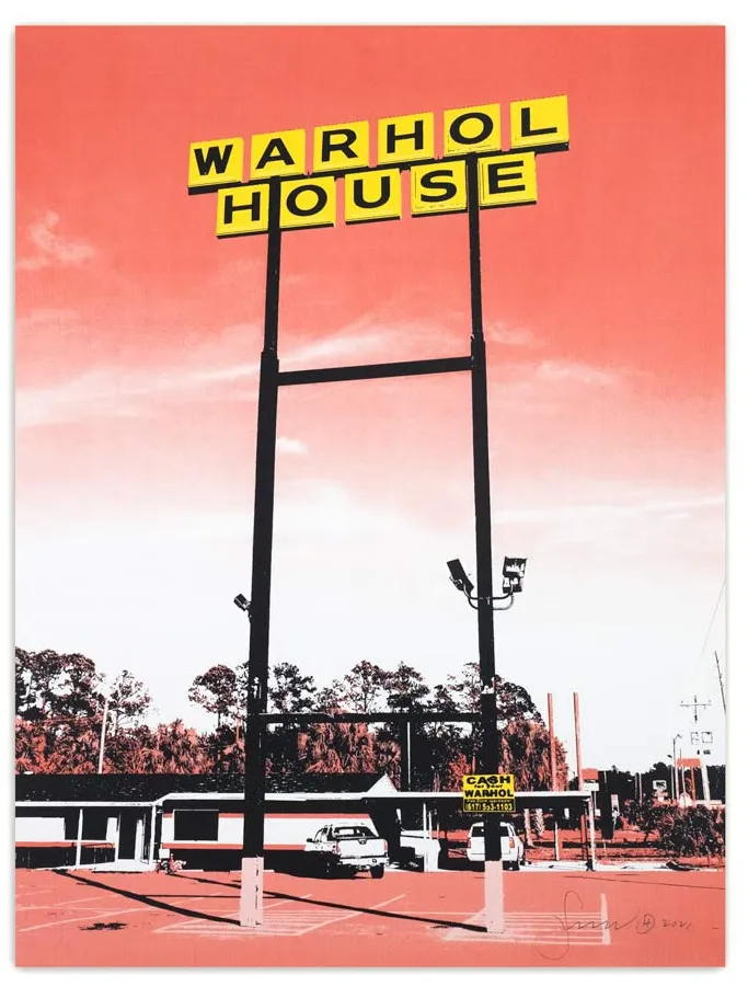 Warhol House Sunrise Silkscreen Print by Cash For Your Warhol