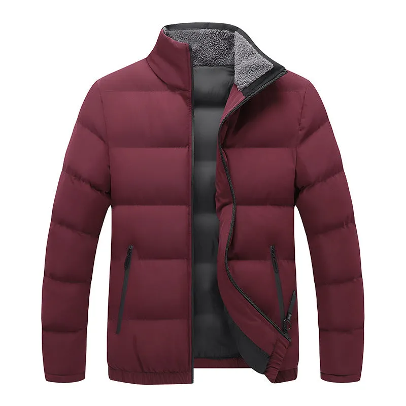 Warm Winter Plus Fleece Jacket Casual All-match