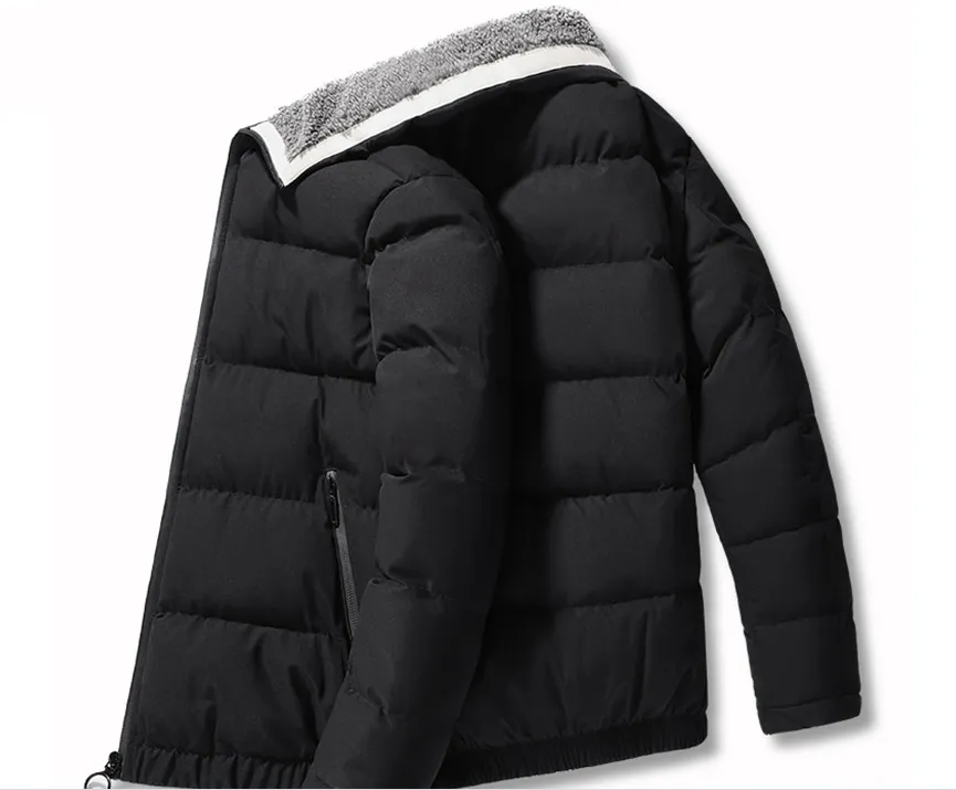 Warm Winter Plus Fleece Jacket Casual All-match