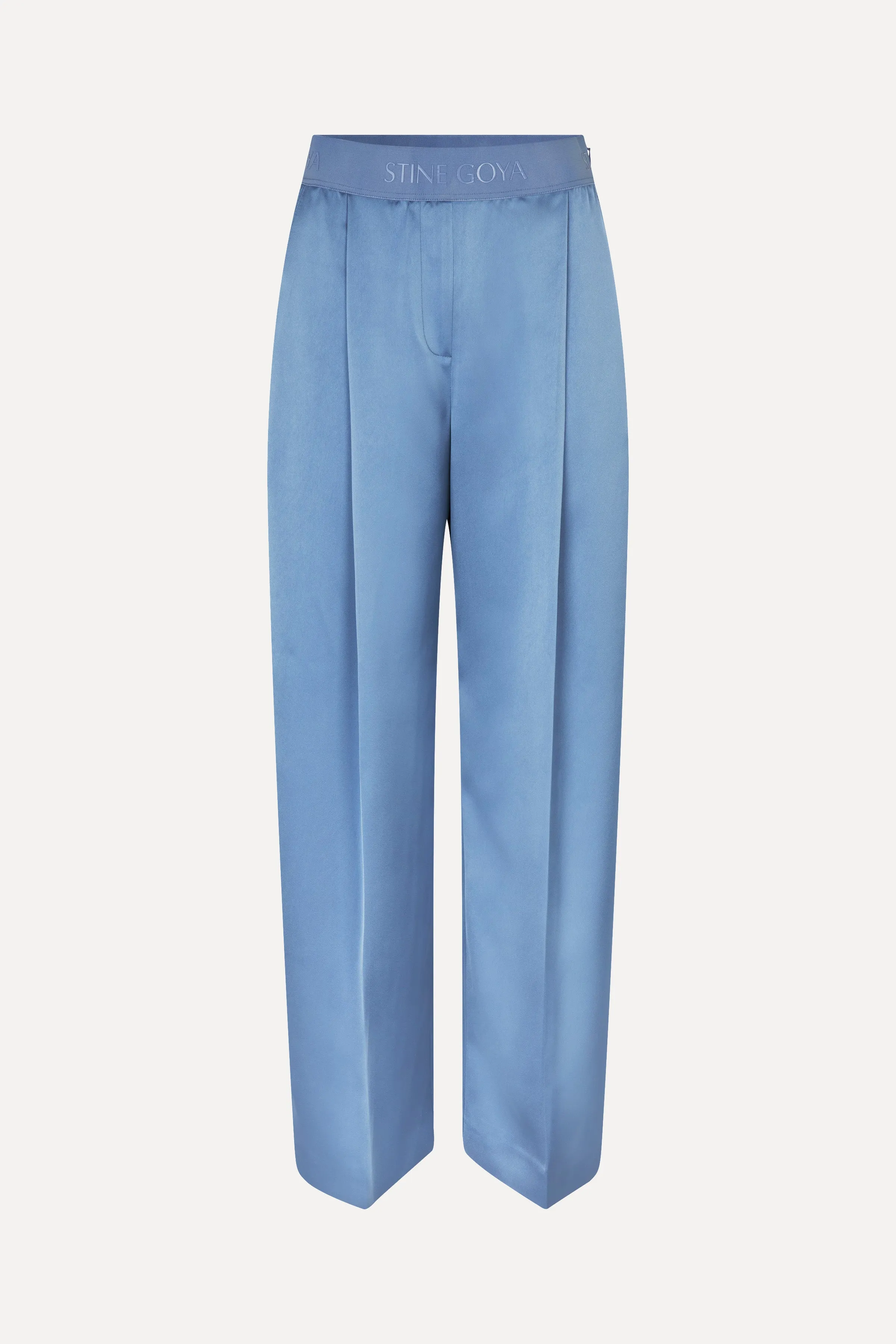 Wide Leg Long Pants - Infinity Blue