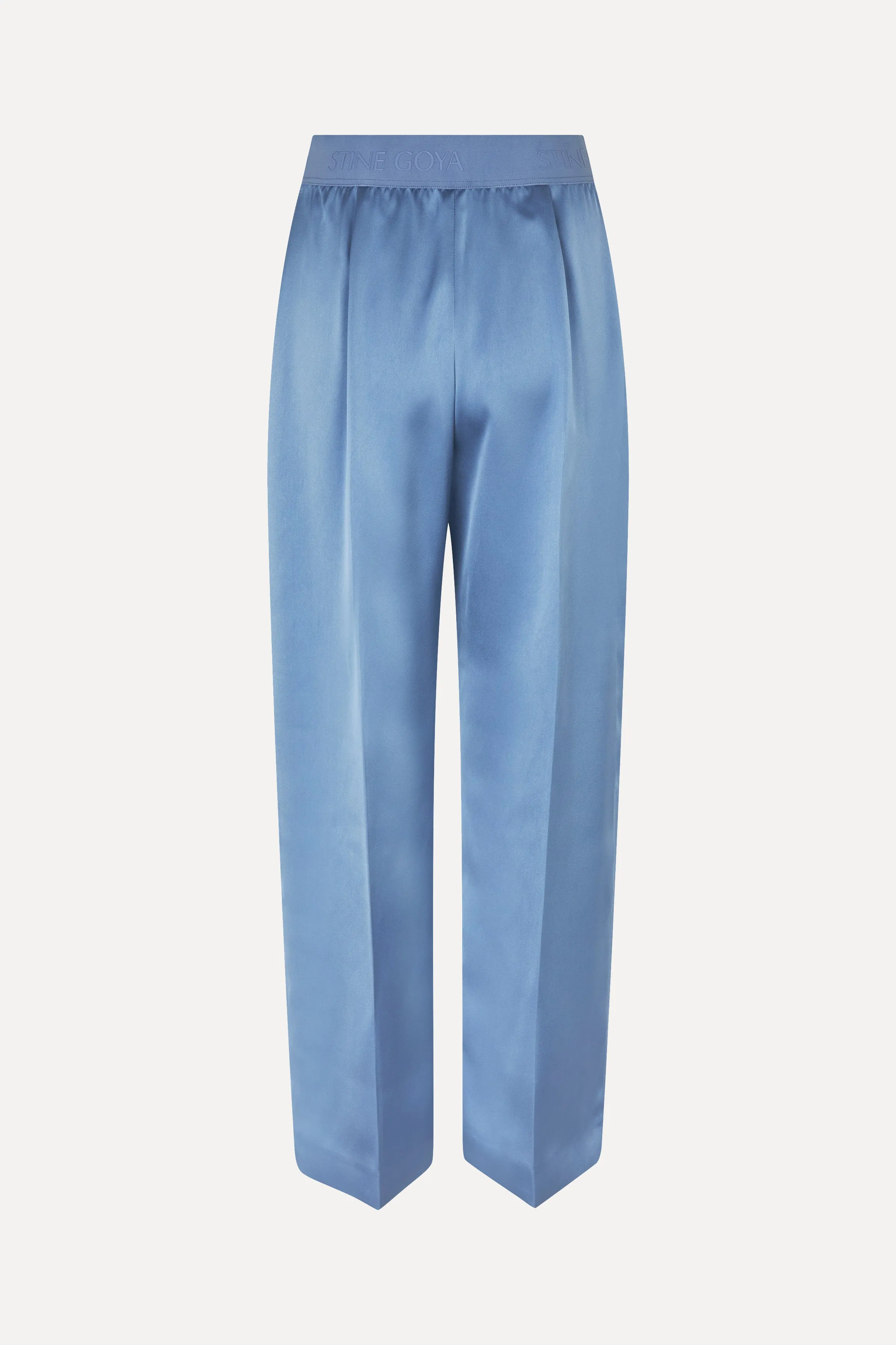 Wide Leg Long Pants - Infinity Blue