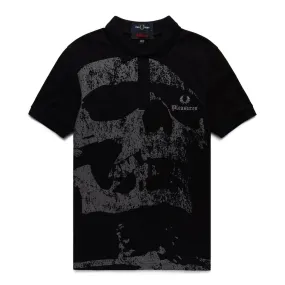 X PLEASURES SKULL POLO