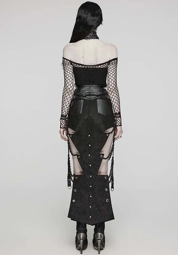 Xena Chained | HIGH SPLIT SKIRT*