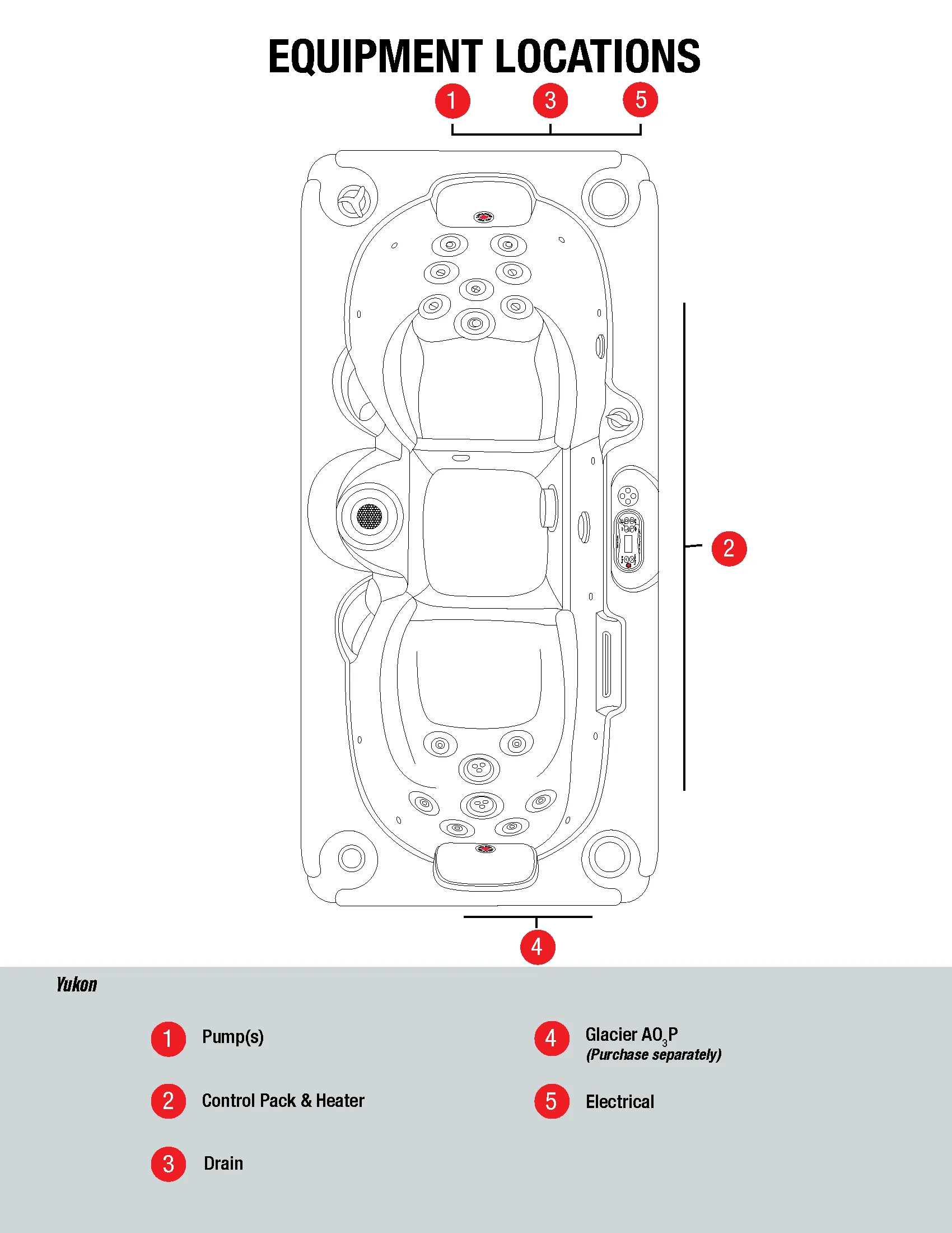 Yukon AI Plug & Play Hot Tub | 2-Person 16-Jet | 213 x 100 cm