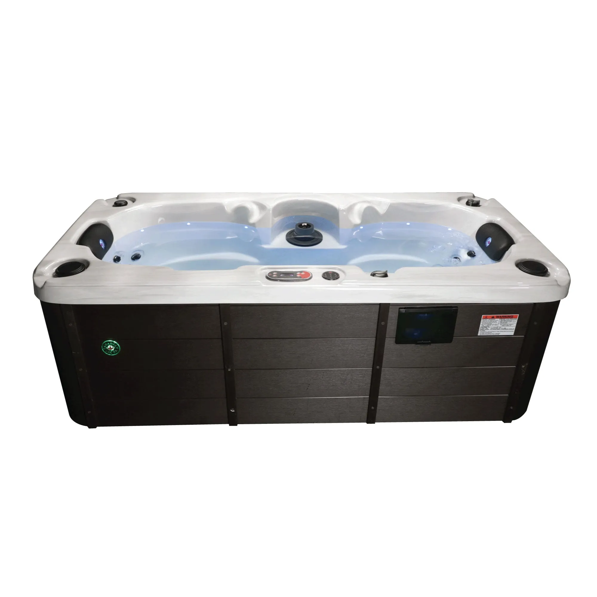 Yukon AI Plug & Play Hot Tub | 2-Person 16-Jet | 213 x 100 cm